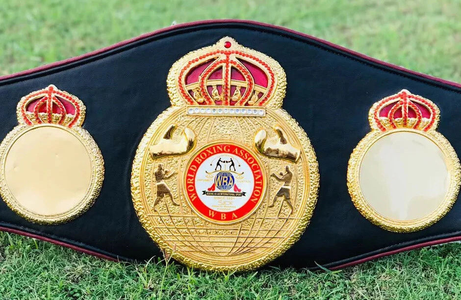 New Style WBA World Boxing Champion leather Belt Replica Adult size