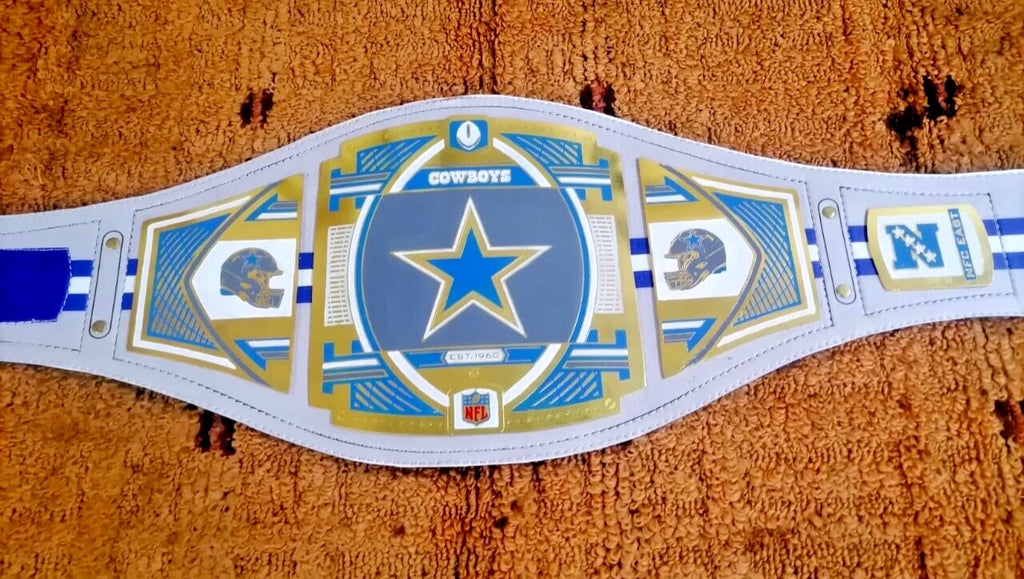 Dallas Cowboy Title For NFL Fans Adult Size 2mm Brass