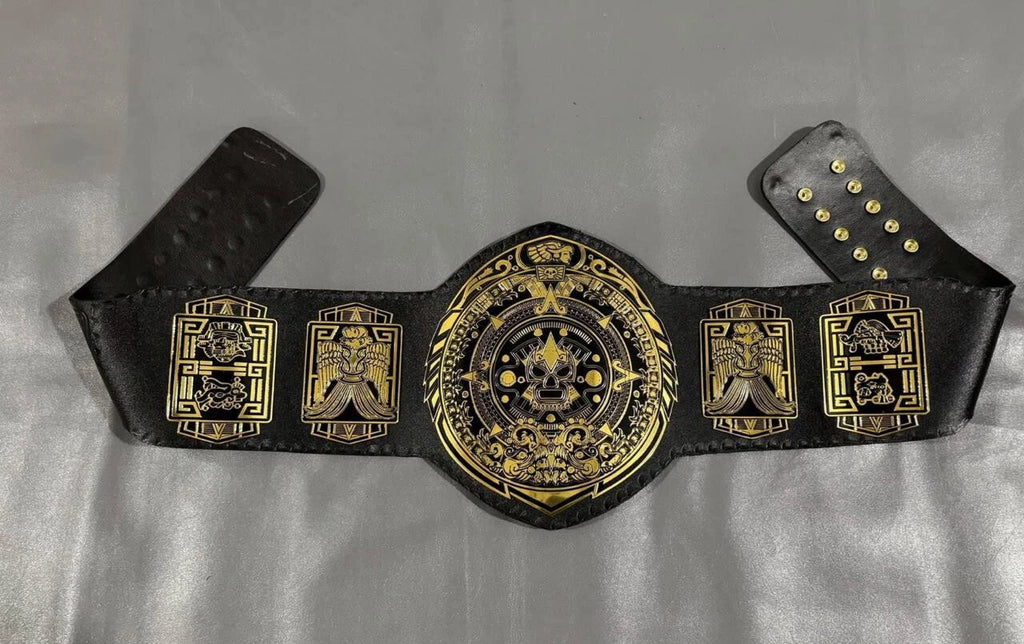 LUCHA Underground Championship Replica Title Replica Belt 2mm Brass Original Leather