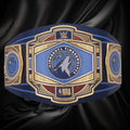 Minnesota Timberwolves NBA 2mm Championship Belt Gold Plated Real Leather