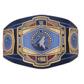 Minnesota Timberwolves NBA 2mm Championship Belt Gold Plated Real Leather