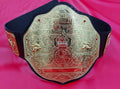 BIG GOLD World Heavyweight Championship Belt 2mm Brass Adult Size