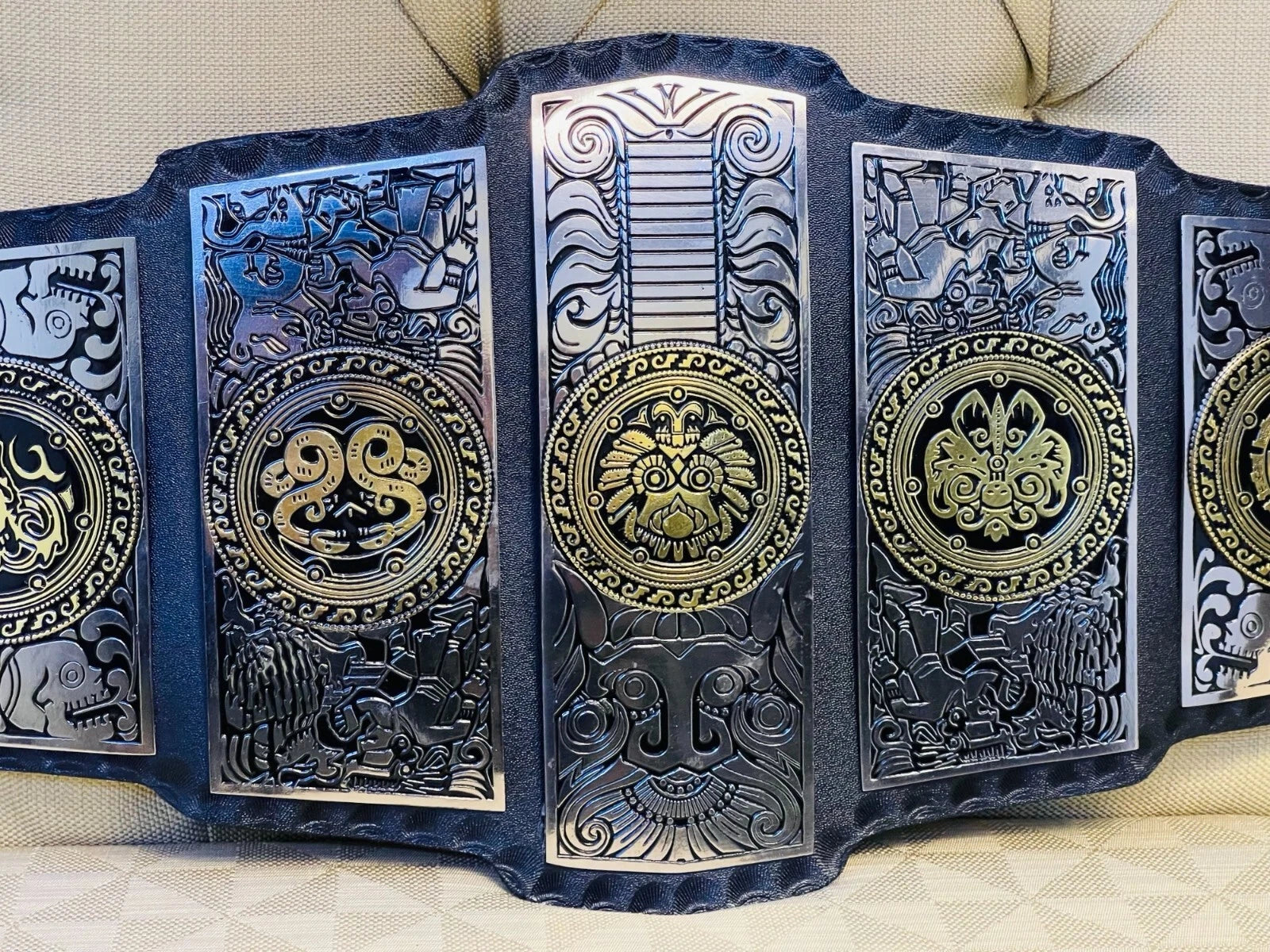 LUCHA Underground Gift of the God Championship Title Belt Champion Replica 2mm