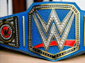 Blue Universal Championship Replica Title Belt Brass 2MM Brass Adult Size