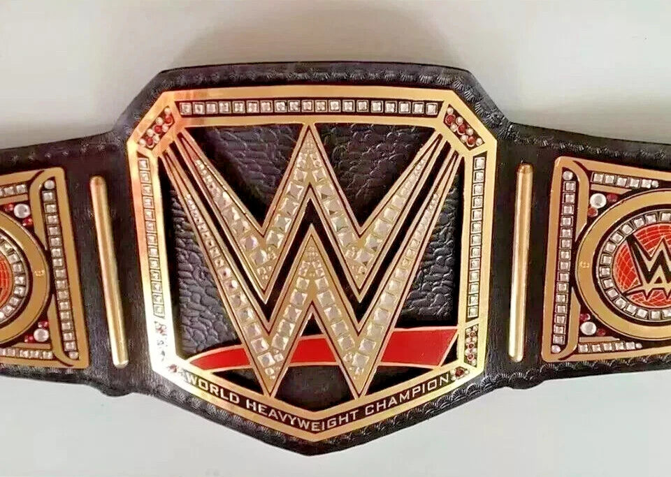 Black Universal Championship Undisputed Replica Belt 2MM Brass Plated Adult Size Black