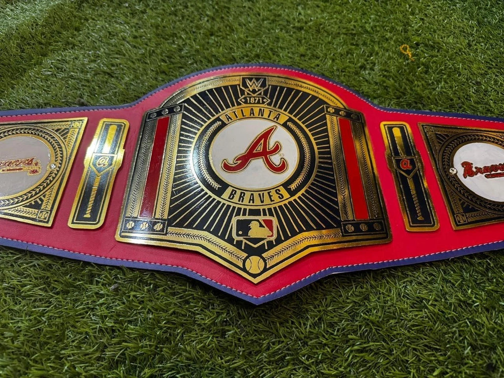 Atlanta Braves MLB Championship Title Legacy Belt Adult Size 2MM
