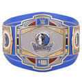 Dallas Mavericks NBA 2mm Championship Belt Gold Plated Real Leather