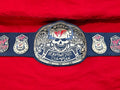 Wwf Smoking Skull Stone Cold World Heavyweight Championship Belt Back Snak Skin 2MM Brass