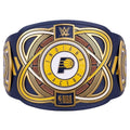 Indiana Pacers NBA 2mm Championship Belt Gold Plated Real Leather
