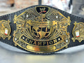 Old Undisputed Heavyweight Wrestling Championship Replica Belt 2mm Brass Plates