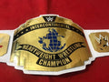 INTERCONTINENTAL WHITE CHAMPIONSHIP REPLICA WRESTLING TITLE BELT Adult Size 2MM Brass