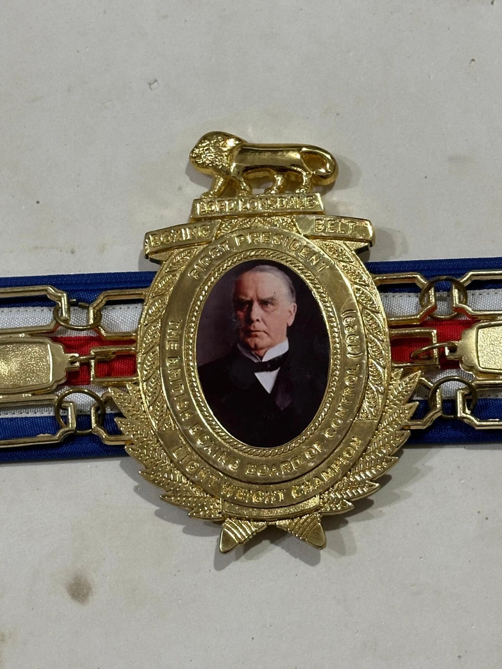 The Lord Lonsdale British Boxing Challenge Replica Championship Belt Adult SizeThe Lord Lonsdale British Boxing Challenge Replica Championship Belt Adult Size