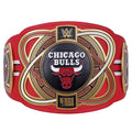 Chicago Bulls NBA 2mm Championship Belt Gold Plated Real Leather
