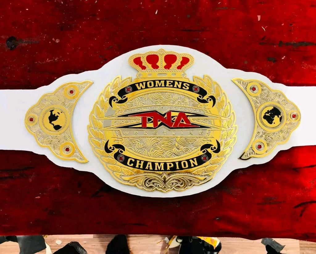 TNA WOMENS WRESTLING CHAMPIONSHIP BELT ADULT SIZE 2mm brass Plated