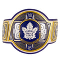 Toronto Maple Leafs NHL 2mm Championship Belt Gold Plated Real Leather