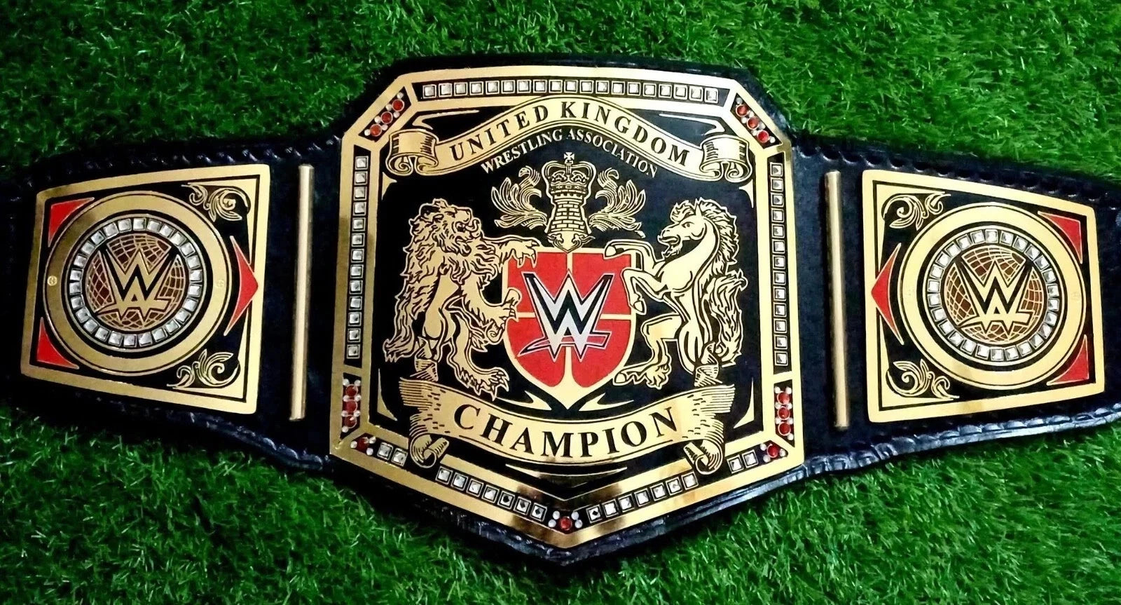 UK United Kingdom Championship Belt 2MM Brass