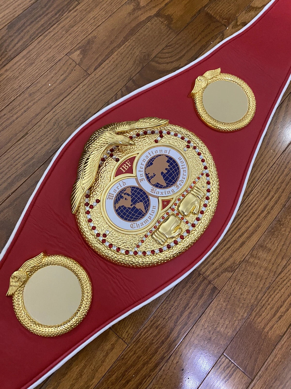 IBF Boxing Championship Belt Adult Size Replica