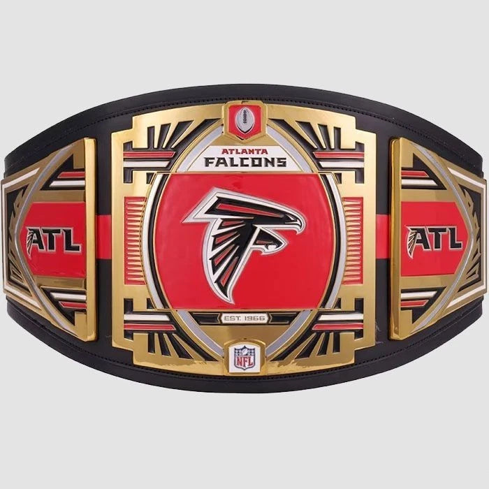Atlanta Falcons Championship Belt Title Adult Size 2mm Brass