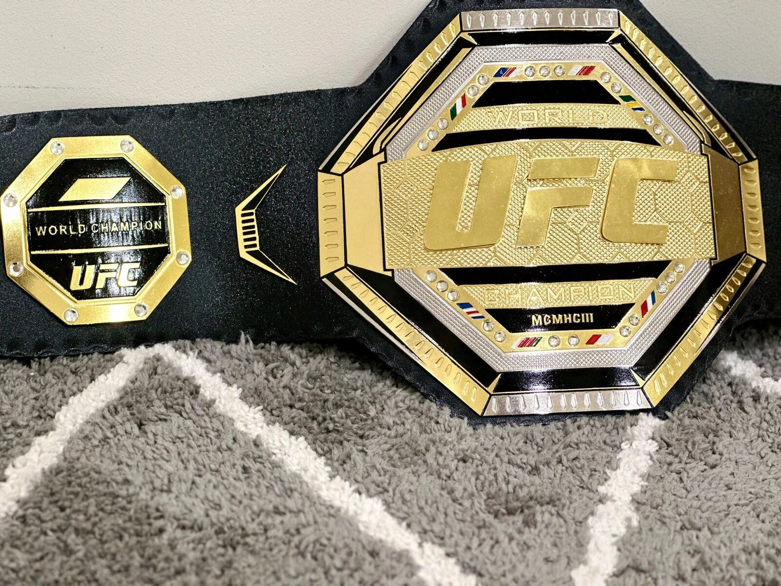 UFC LEGACY CHAMPIONSHIP Title belt Replica Adult size 2MM BRASS New UFC