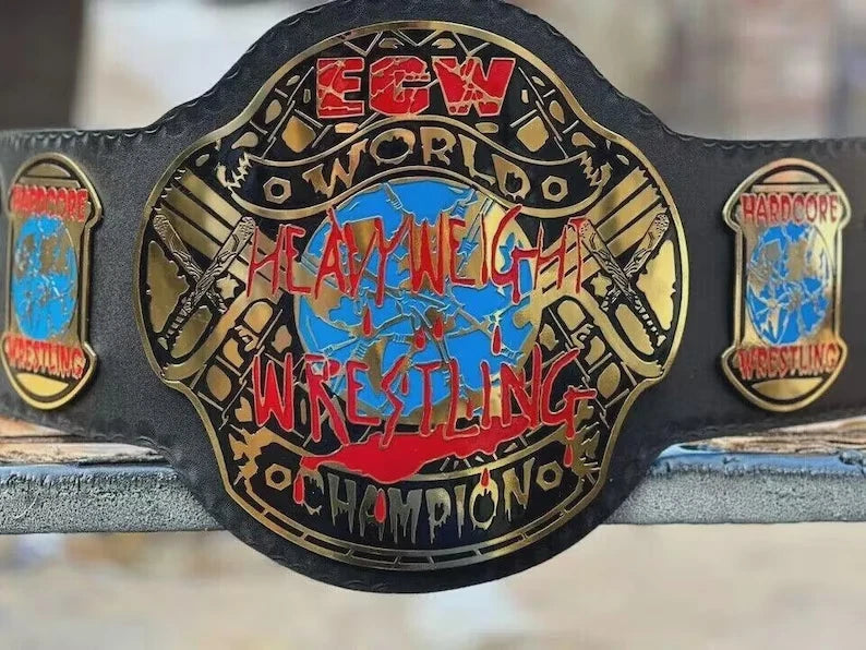 ECW World Heavyweight Championship 2MM Wrestling Belt Title