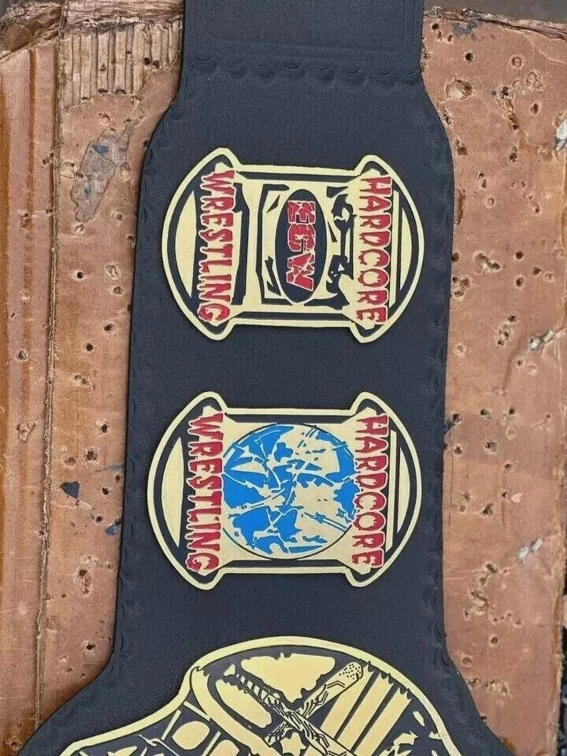 ECW World Heavyweight Championship 2MM Wrestling Belt Title