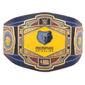 Memphis Grizzlies NBA 2mm Championship Belt Gold Plated Real Leather