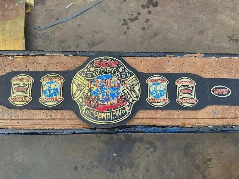 ECW World Heavyweight Championship 2MM Wrestling Belt Title