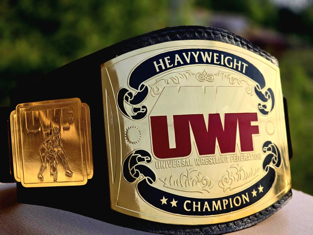 UWF HEAVYWEIGHT Wrestling Championship Belt 2MM Adult Size HD Quality...!!!