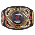 Miami Heat NBA 2mm Championship Belt Gold Plated Real Leather