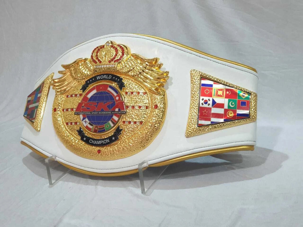 ISKA International Sports Kick Boxing Wrestling Belt Replica