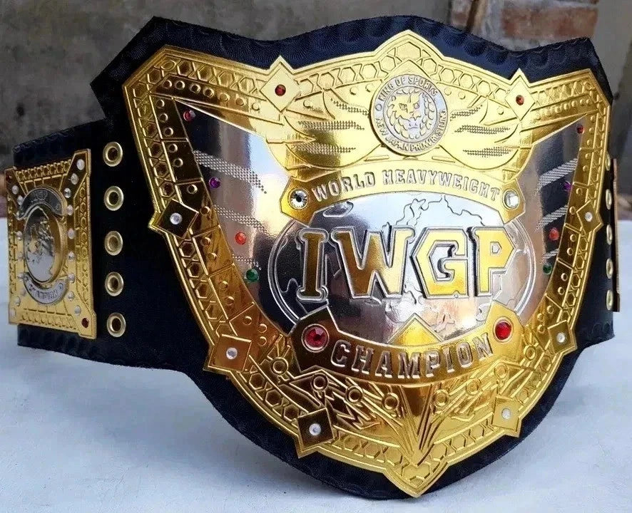 IWGP World Heavyweight Wrestling Championship Replica Tittle Belt 2mm