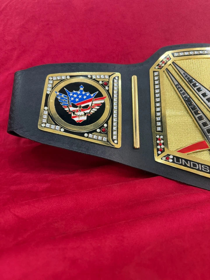 New Undisputed Championship Title Belt with Cody Rhodes Side Plates 2MM Brass