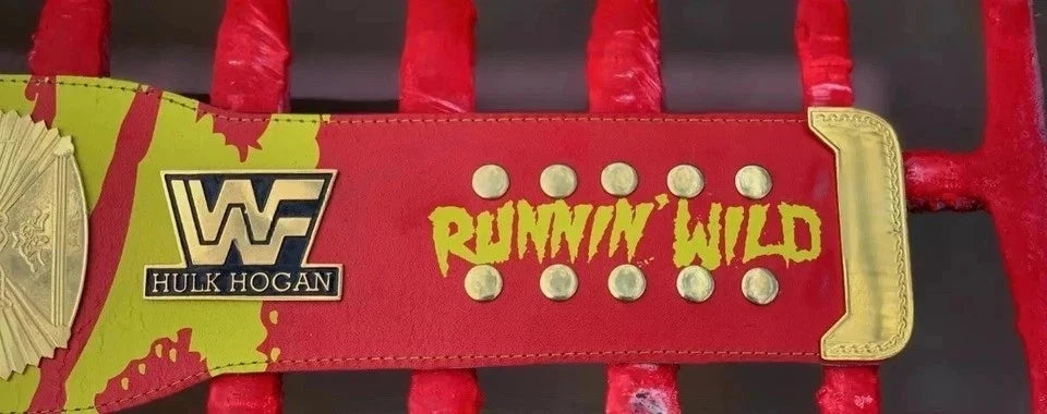 Wwf Winged Eagle Hulk Hogan Signature  INTERCONTINENTAL 24K GOLD Championship Belt Series Championship Replica Title Belt 2mm Brass