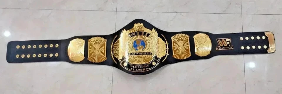 Wwf Winged Eagle Championship Wrestling Replica Title Belt Brass 2mm Adult size