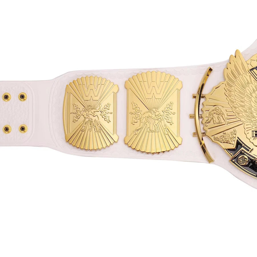 White Winged Eagle Championship Replica Title Belt 2MM Brass