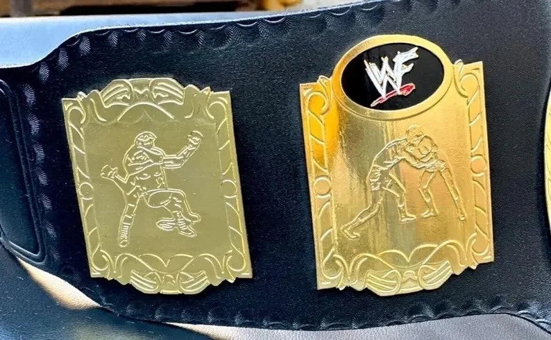 The World Tag Team Wrestling Championship Replica Title Belt Adult Size Brass 2MM