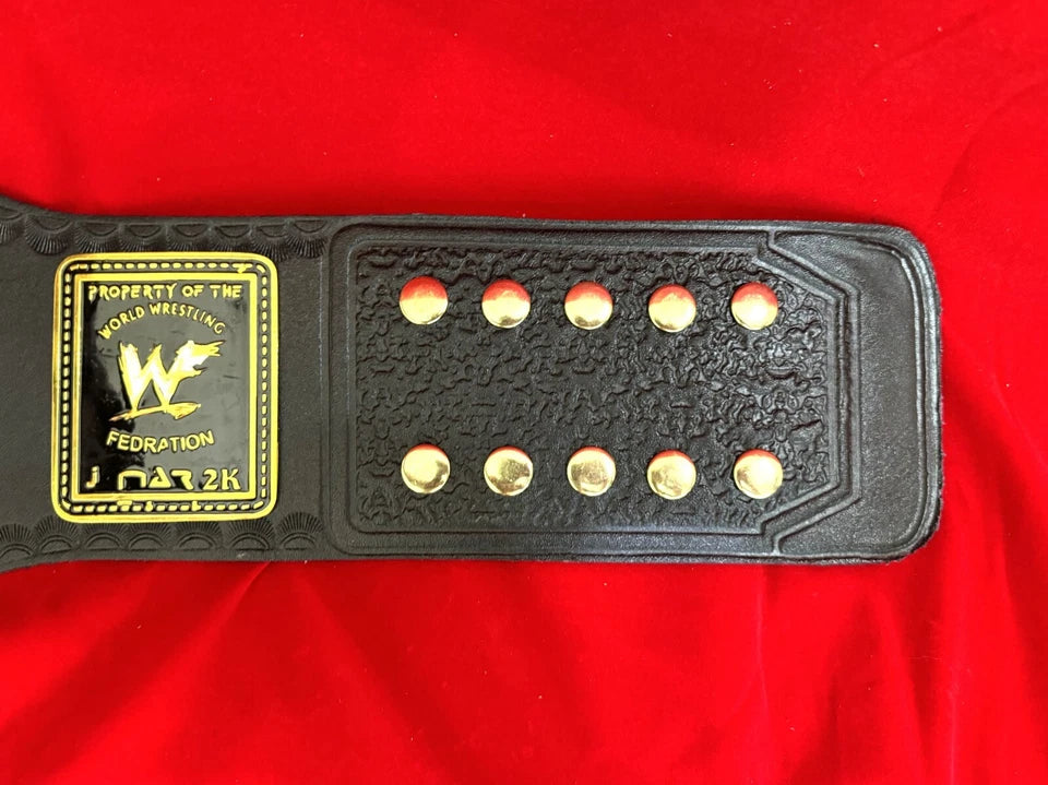 Oval Old Intercontinental Championship Wrestling Replica Tittle Belt Brass 2MM
