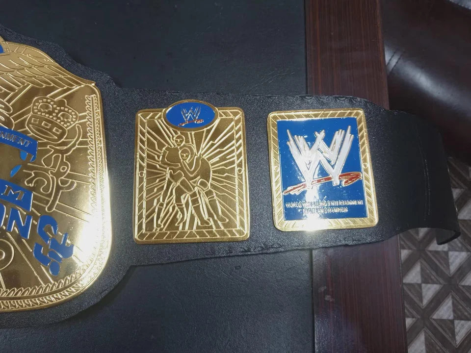 New World Tag Team Wrestling Championship Belt 2MM Brass Adult Size Replica