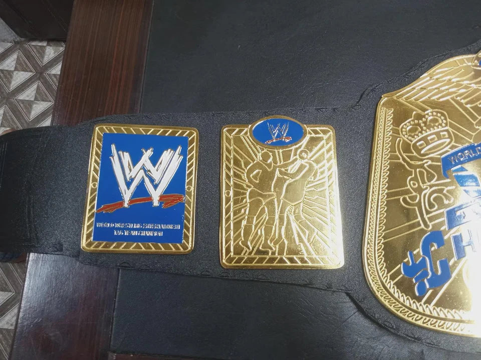 New World Tag Team Wrestling Championship Belt 2MM Brass Adult Size Replica