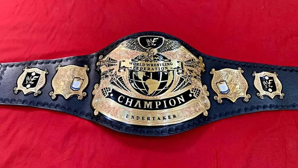 The Old undisputed championship replica title belt 2mm Brass Wrestling belt adult