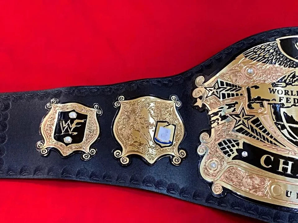 The Old undisputed championship replica title belt 2mm Brass Wrestling belt adult