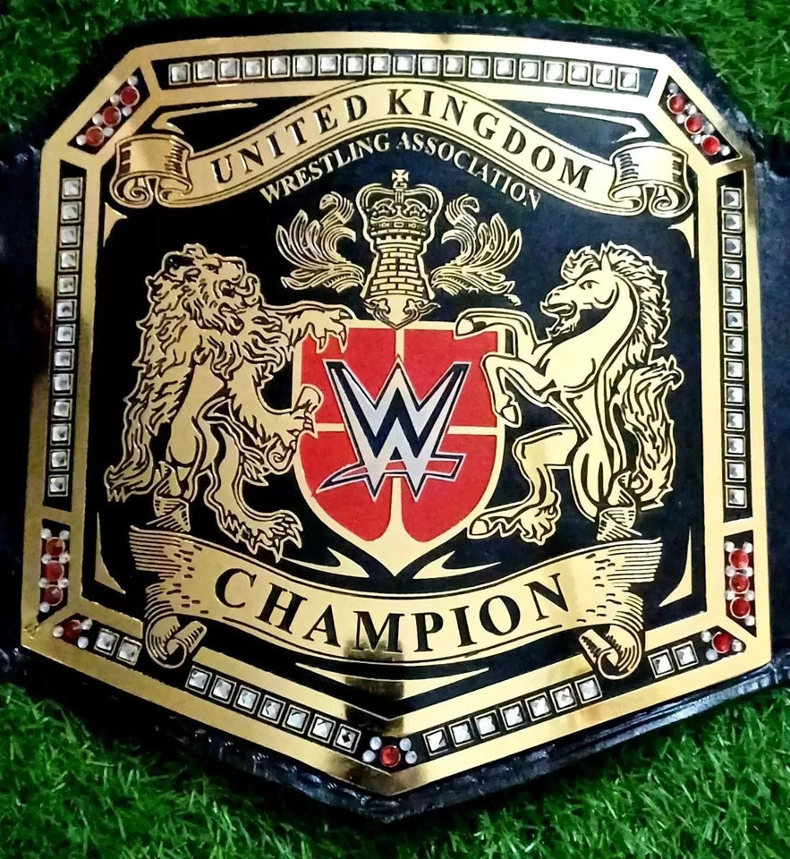 UK United Kingdom Championship Belt 2MM Brass