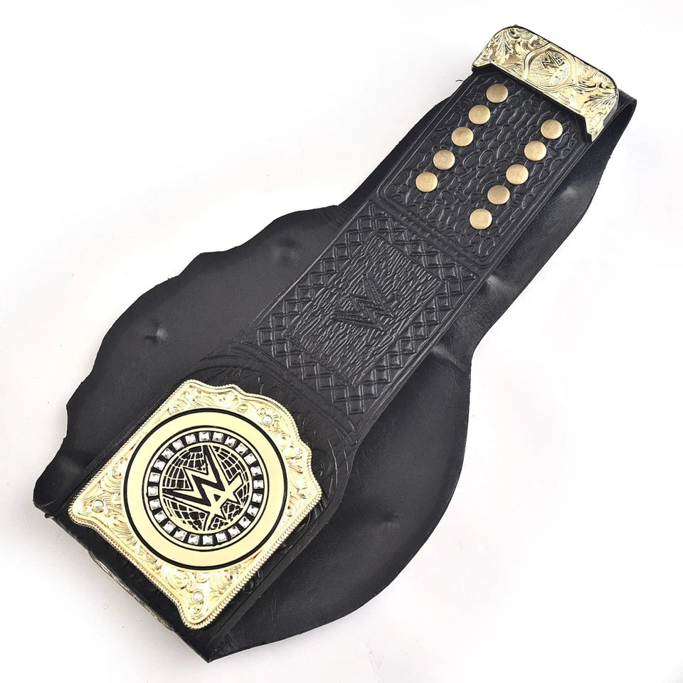 New World Heavyweight Championship Title Belt -Gold Edition Wrestling Belt Collector 6MM