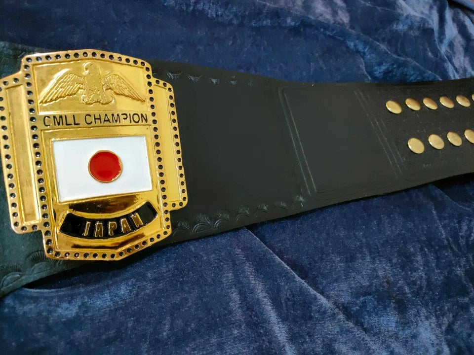 CMLL Consejo Mundial De Lucha Libre Campeon Mundial Completo Belt Adult Size 2mm