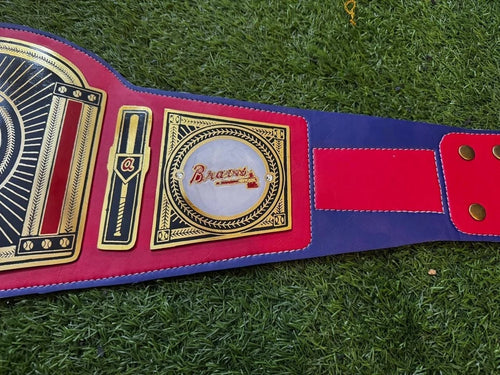 Atlanta Braves MLB Championship Title Legacy Belt Adult Size 2MM