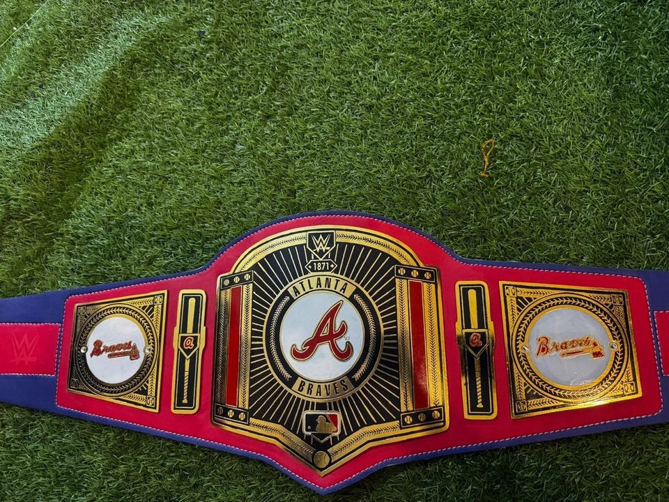 Atlanta Braves MLB Championship Title Legacy Belt Adult Size 2MM