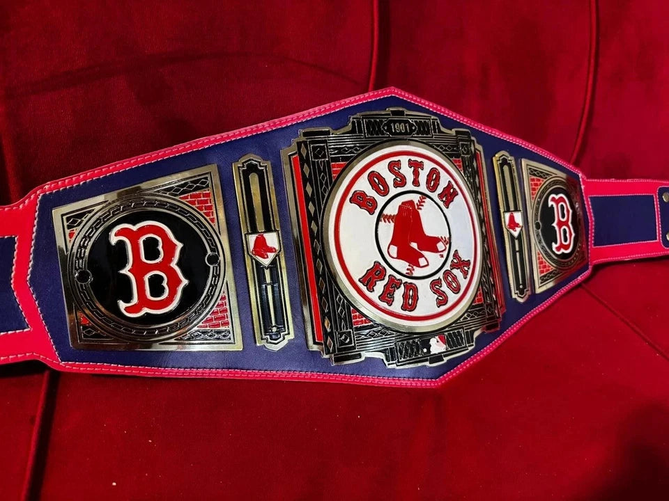 New Boston Red SOX MLB Championship Title Legacy Belt 2mm Brass