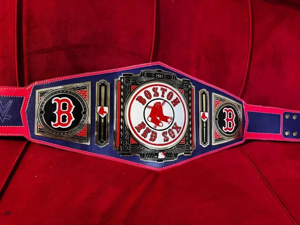 New Boston Red SOX MLB Championship Title Legacy Belt 2mm Brass