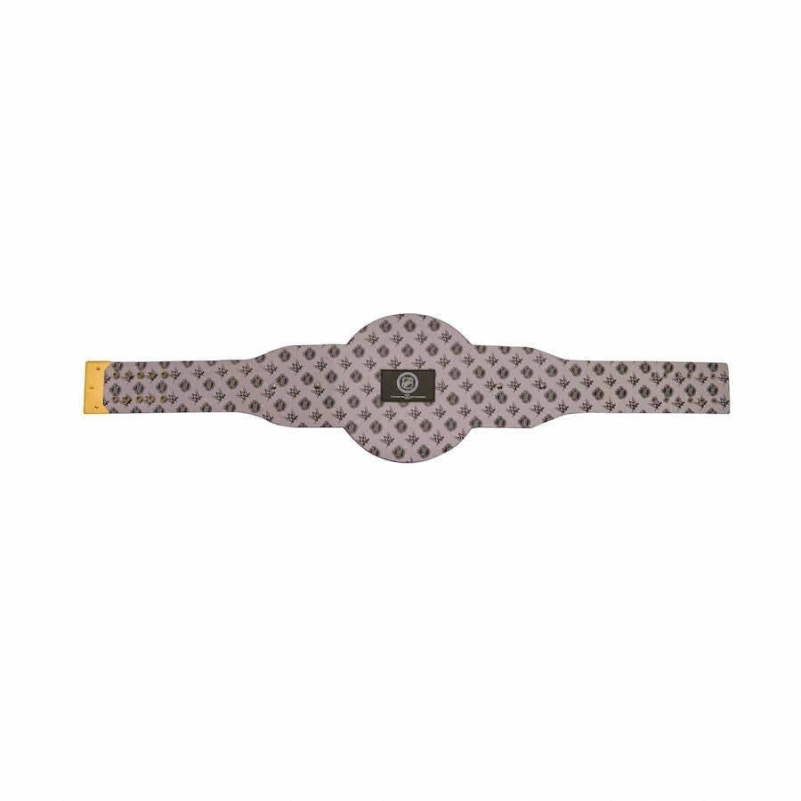Tampa Bay Lightning NHL 2mm Championship Belt Gold Plated Real Leather