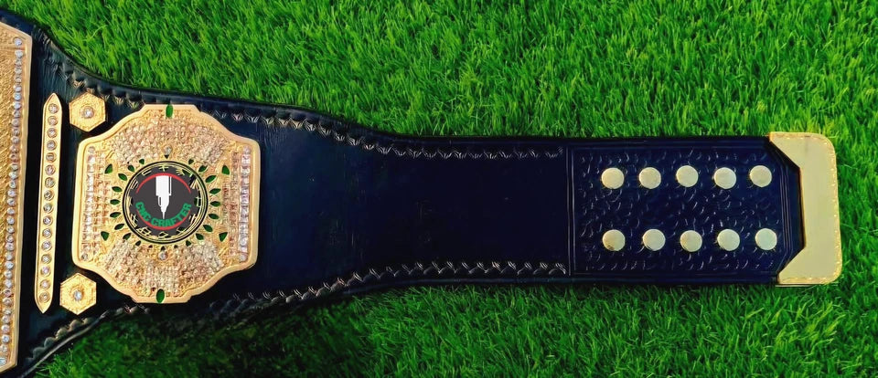 WWE CROWN JEWEL CHAMPIONSHIP TITLE BELT,WRESTLING BELT,4MM,ADULT SIZE